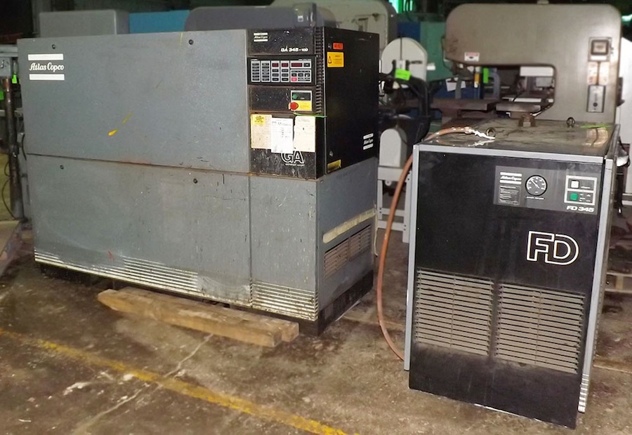 60 HP ATLAS COPCO ... ROTARY SCREW COMPRESSOR